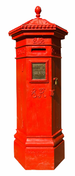 Red letter box